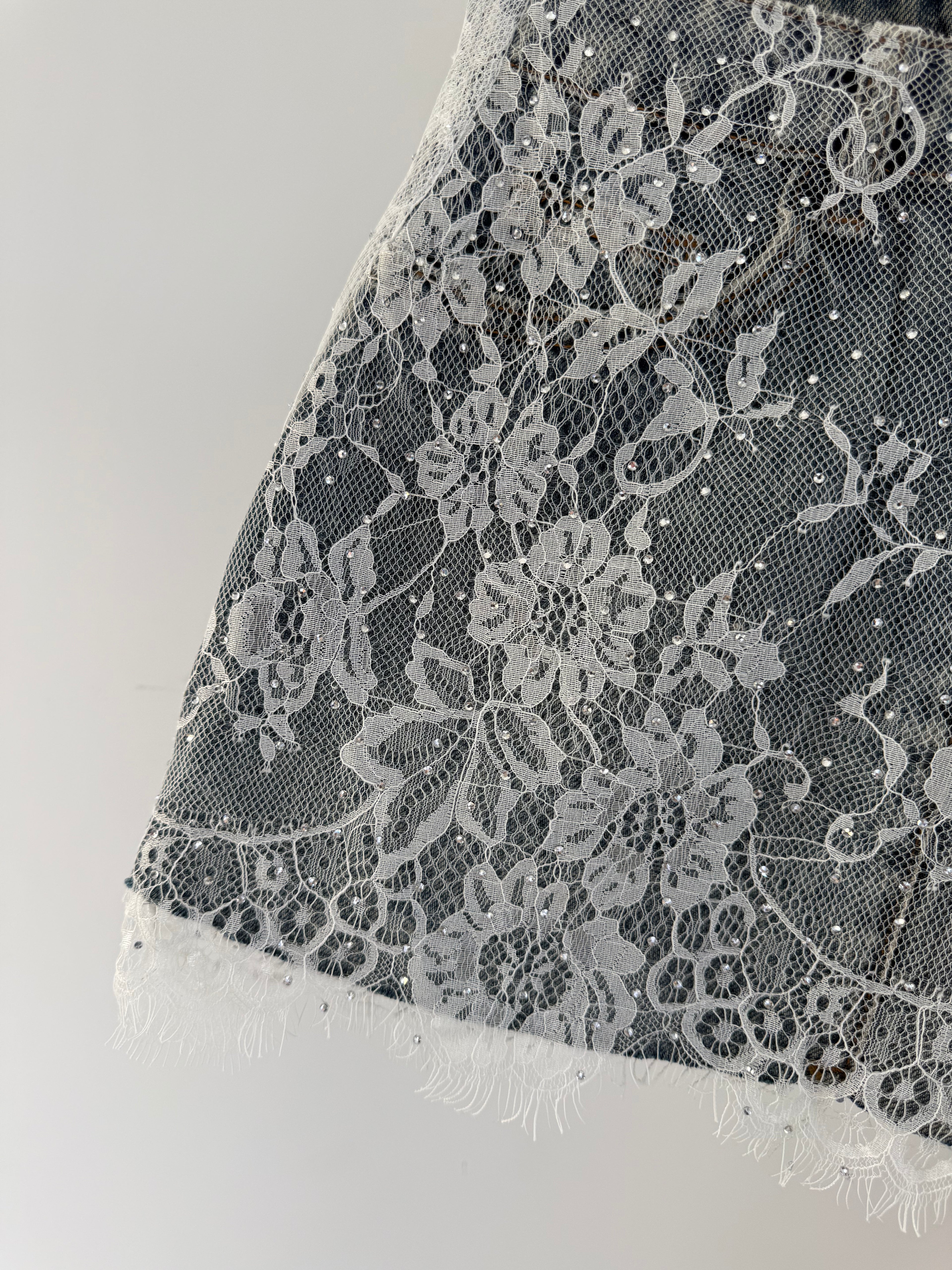 Layering Denim Tutu Skirt