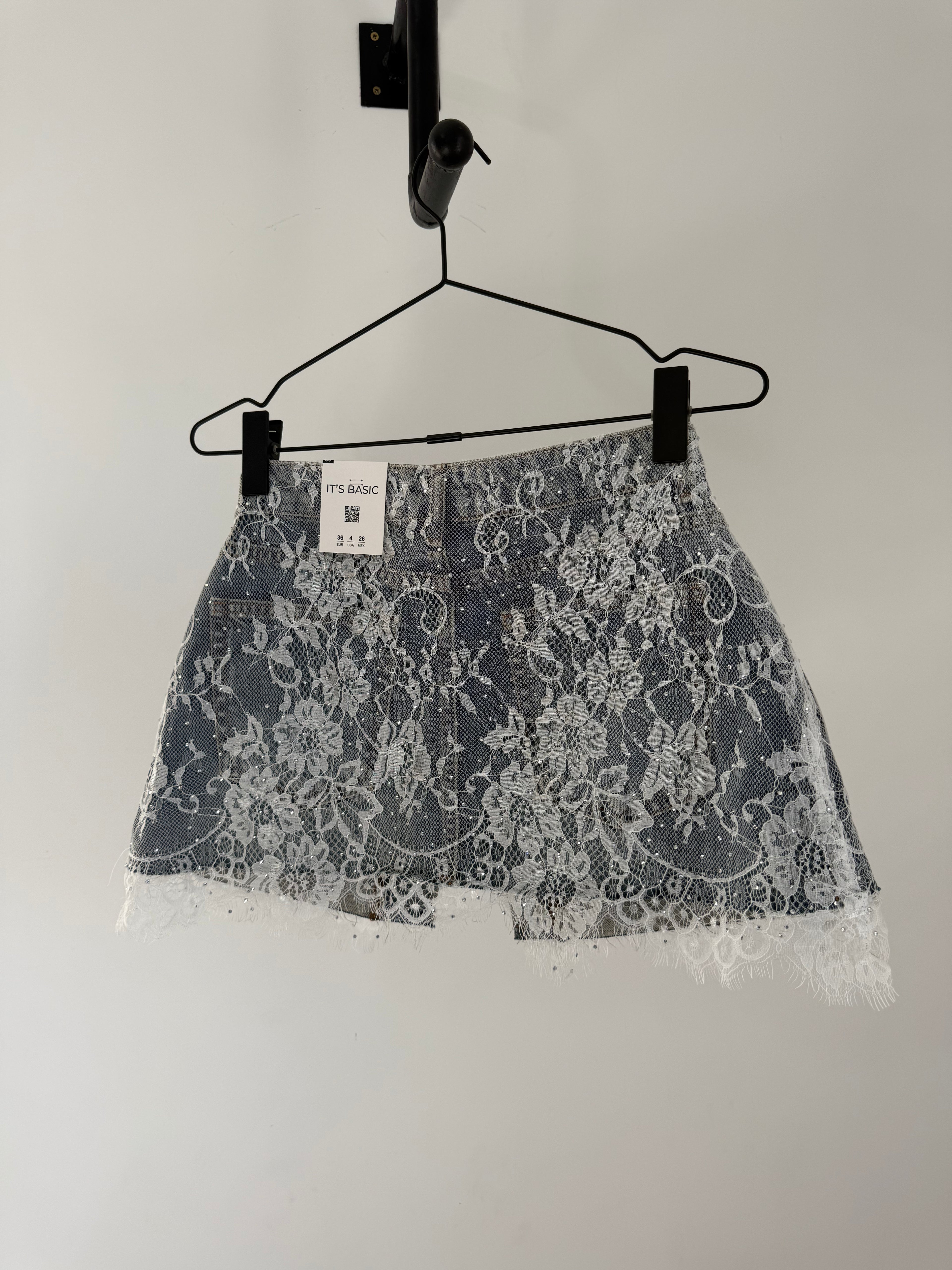 Layering Denim Tutu Skirt