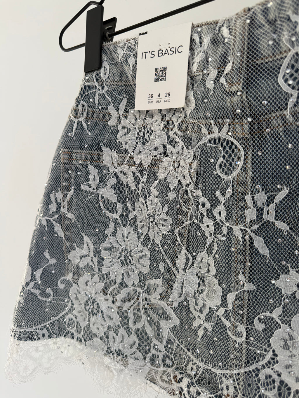 Layering Denim Tutu Skirt