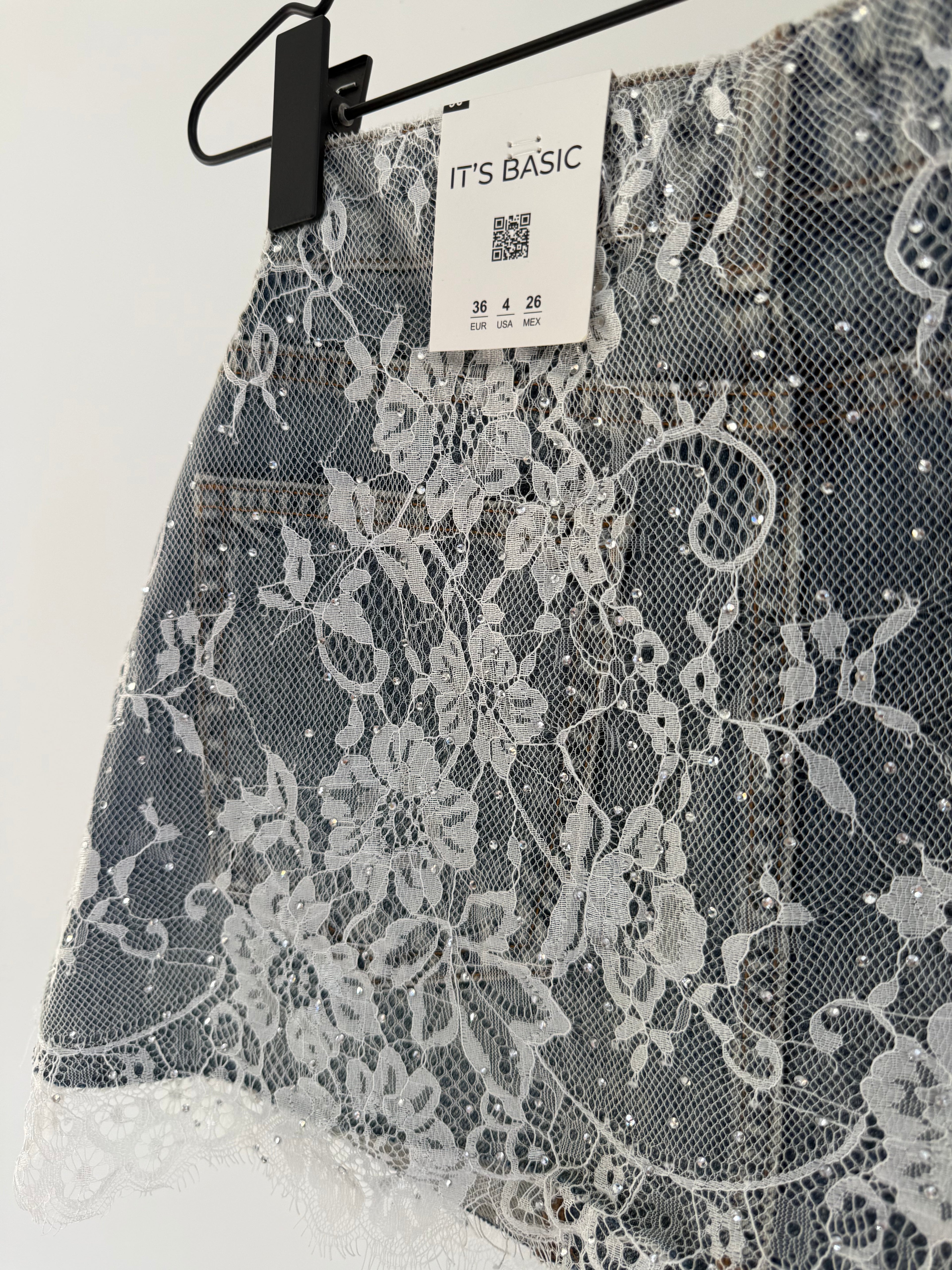 Layering Denim Tutu Skirt