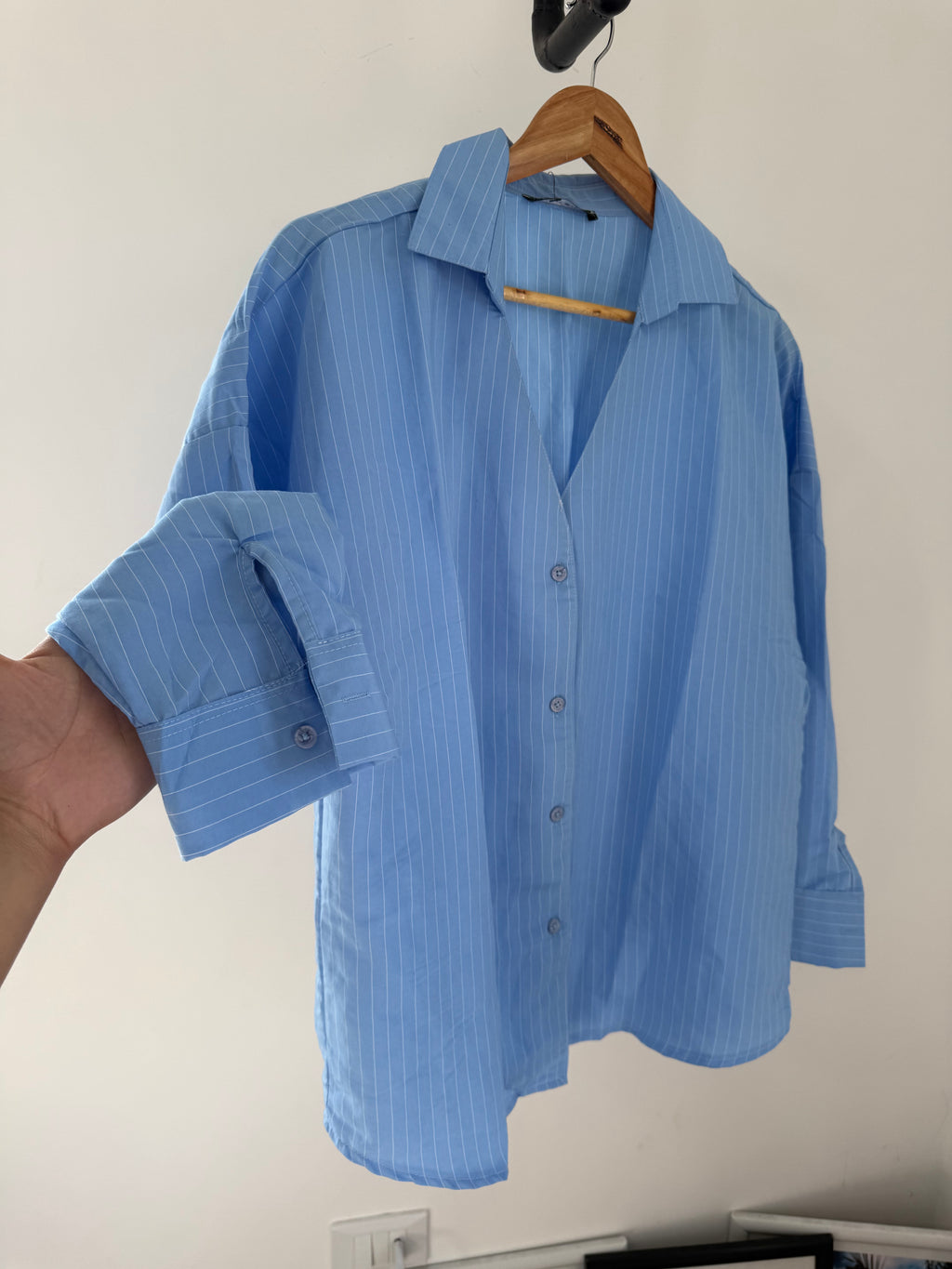 Pier Oversized Striped Shirt