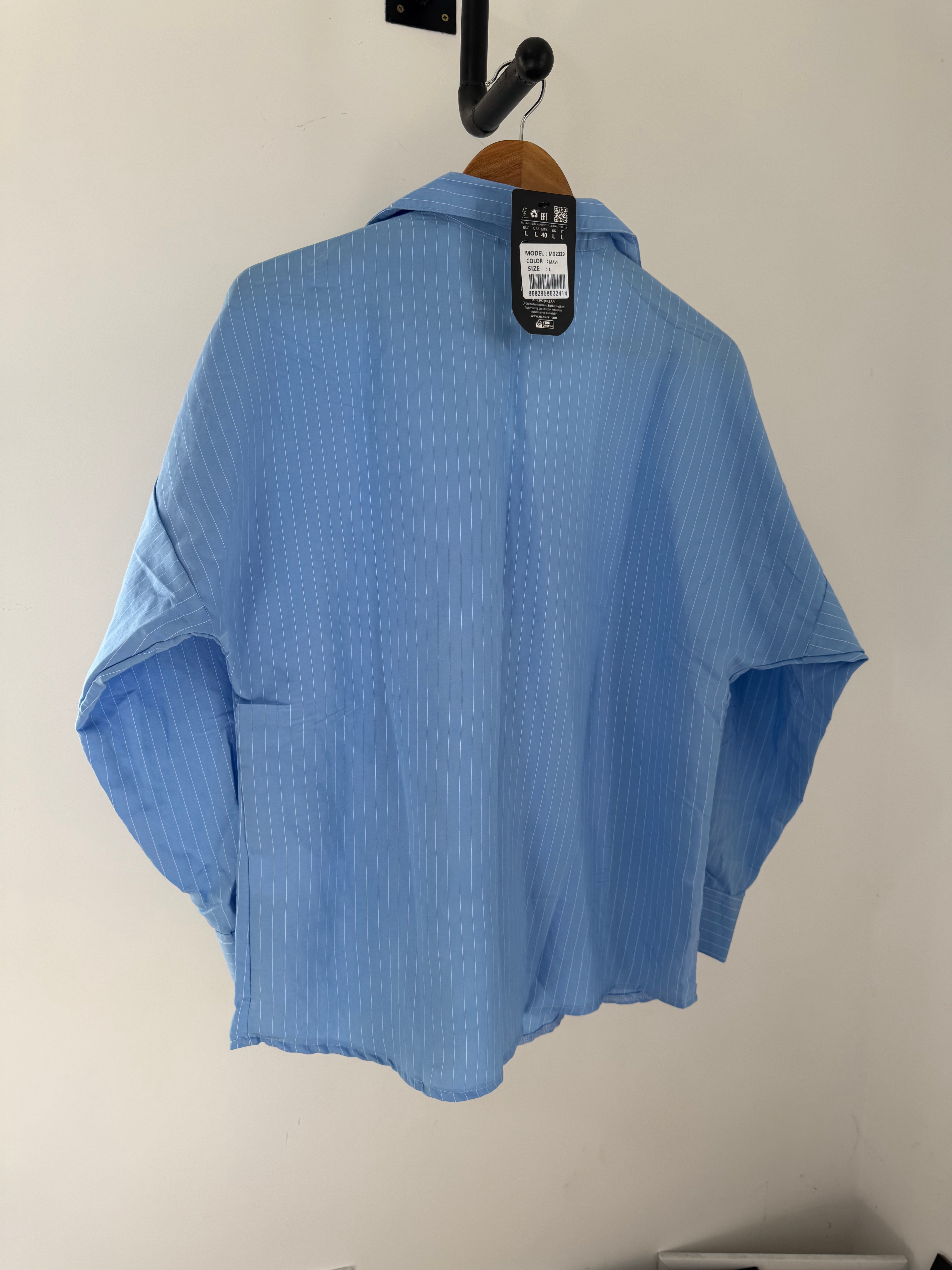 Pier Oversized Striped Shirt